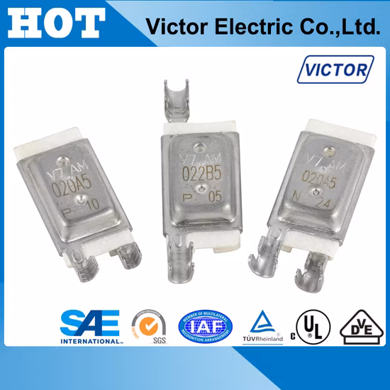 Protector termal bimetálico del motor del protector de la resistencia da alta temperatura